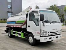 國(guó)六五十鈴5方吸糞車(chē)